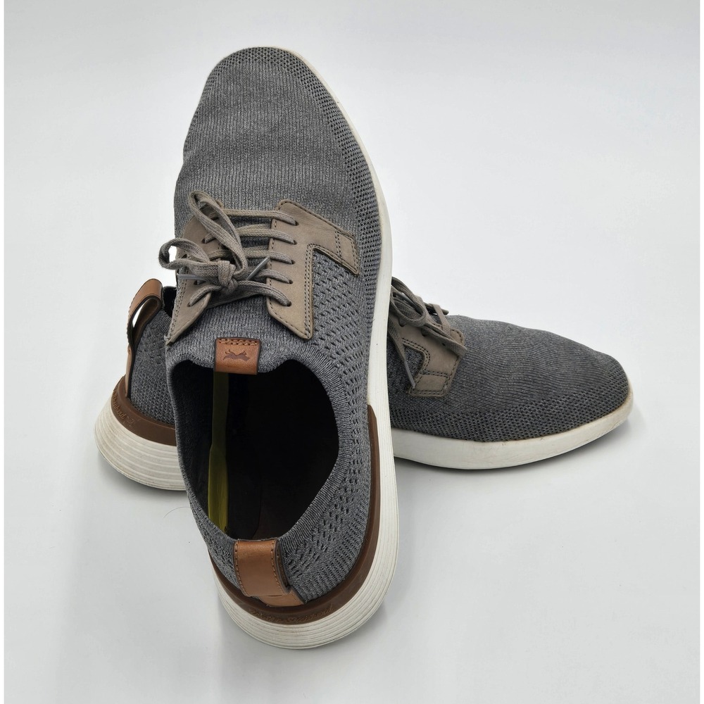 Wolf & Shepherd‎ Swiftknit Men's Sneakers Gray Knit Leather Size 10